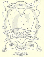 Pretty Valentine Embroidery ePattern