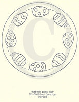 Easter Eggs Mat Embroidery ePattern