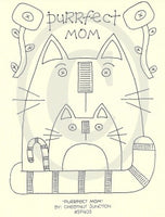 Purrfect Mom Embroidery ePattern