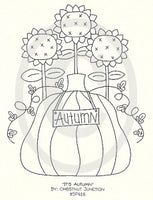 It's Autumn Embroidery ePattern