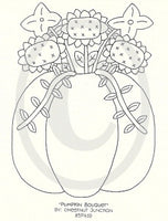 Pumpkin Bouquet Embroidery ePattern