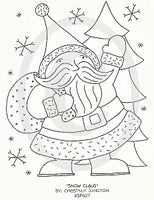 Snow Claus Embroidery ePattern