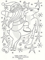 Dash Away All Embroidery ePattern