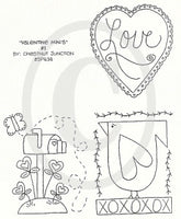 Valentine Mini's 1 Embroidery ePattern