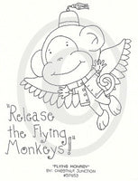 Flying Monkey Embroidery ePattern