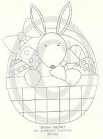 Bunny Basket Embroidery ePattern