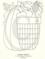 Harvest Basket Embroidery ePattern