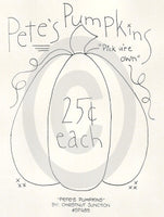 Pete's Pumpkins Embroidery ePattern