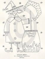 Witch's Brew Embroidery ePattern