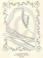 Christmas Skates Embroidery ePattern