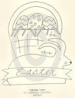 Easter Time Embroidery ePattern