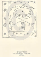 Spooky Jack Embroidery ePattern