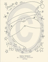 Santa Kringle Embroidery ePattern
