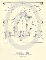 Meadow Angel Embroidery ePattern