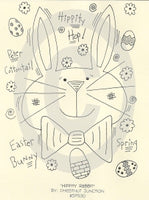 Hippity Rabbit Embroidery ePattern