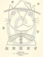 Jinxie Cat Embroidery ePattern