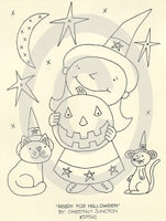 Ready For Halloween Embroidery ePattern