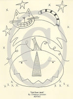 Cat Over Jack Embroidery ePattern